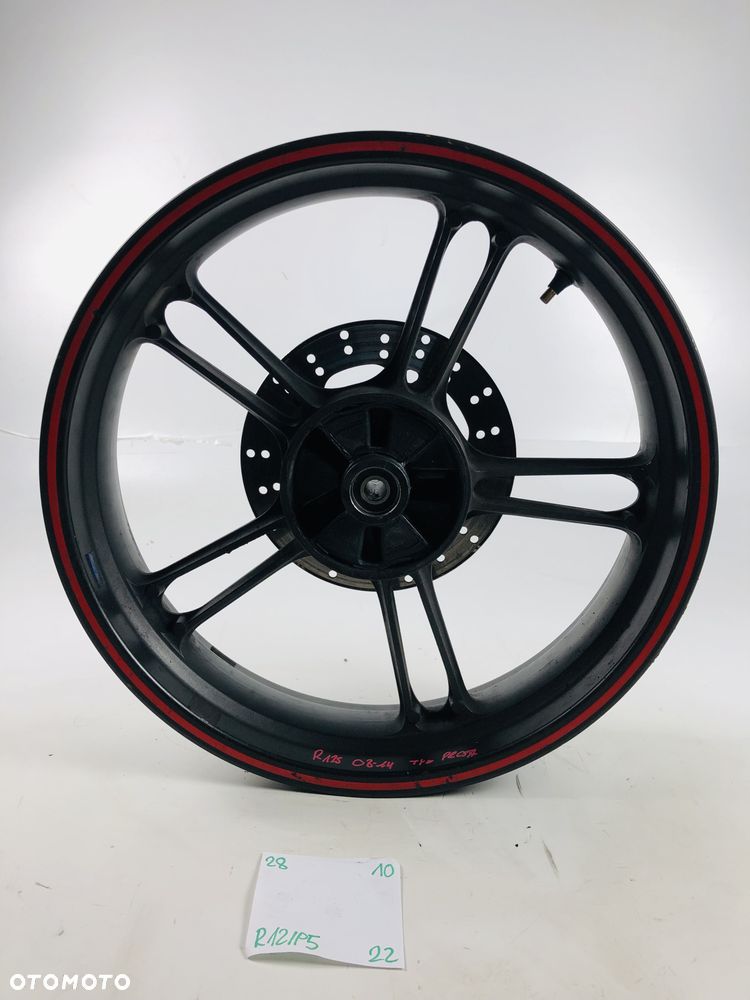 Yamaha YZF R 125 08-14 koło felga tył prosta - 1