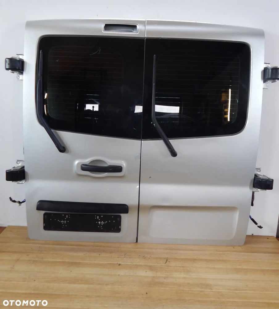 Drzwi prawy tył skrzydełka TRAFIC III vivaro nv300 Talento 14-22 srebrne Łuków części - 5
