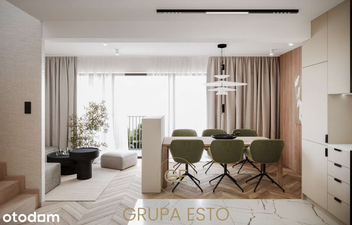 Dwupoziomowe 5 pokoi | ogród 81m² | 91m²