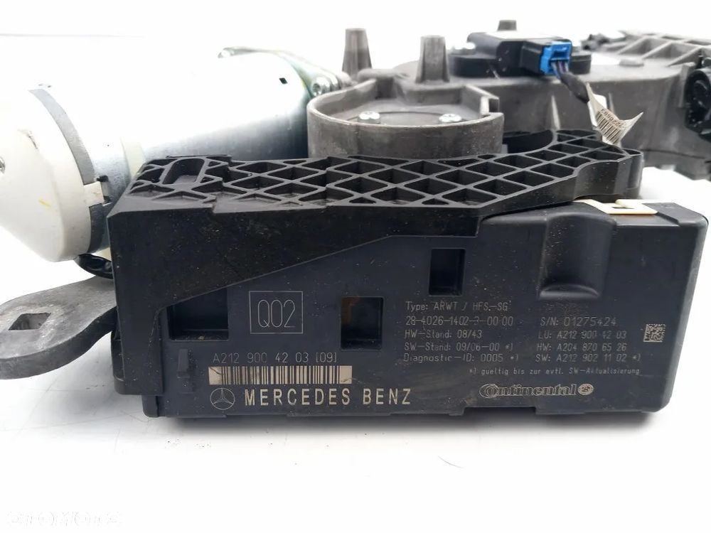 dociąg zamka klapy tylnej moduł mercedes w212 e-klassa kombi a2128203642 a2129004203 - 4