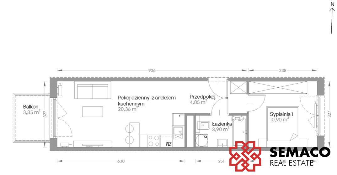 Nowa Inwestycja | Lokata Kapitału | 2 Pokoje