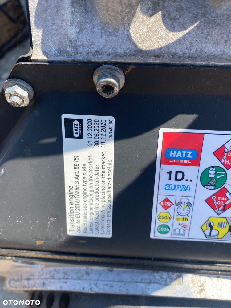 Silnik hatz supra 1d81 2018/2020rok - 3