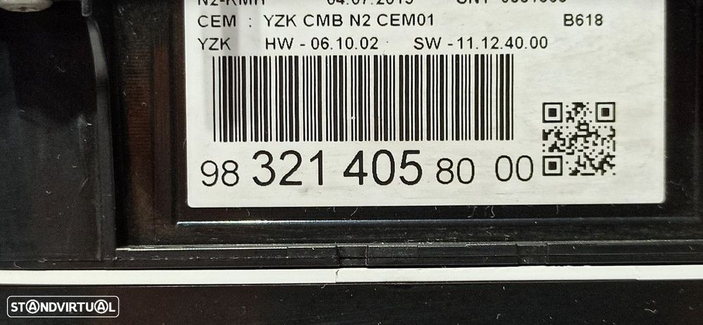 QUADRANTE CITROEN C3 FEEL - 5