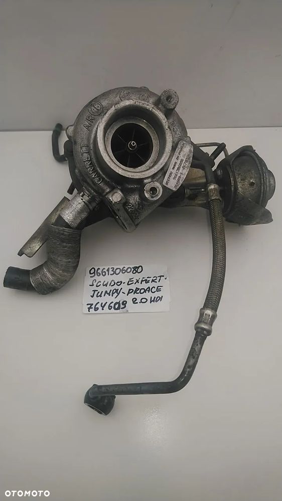 TURBINA 2.0 HDI 2.0 JTD 120KM 122KM SCUDO EXPERT JUMPY PROACE 9661306080 764609 - 1