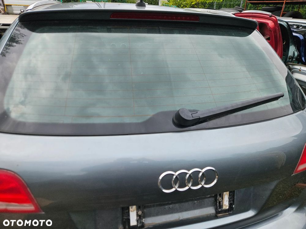 KLAPA BAGAŻNIKA TYŁ AUDI A3 8P 5D LIFT SPORTBACK LY7E - 4