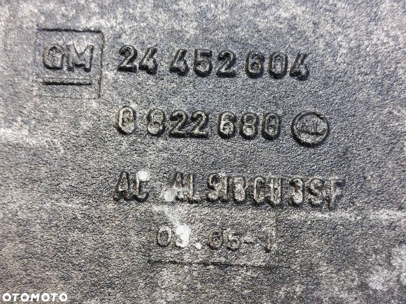 MISA MISKA OLEJOWA + CZUJNIK SAAB 9-3 II 2.2 TID 24452604 13105597 - 2