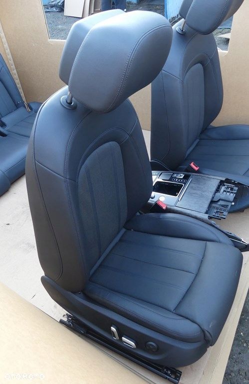 dw audi a6 c7 lift fotele kanapy elektryczne skóra wentylowane - 3
