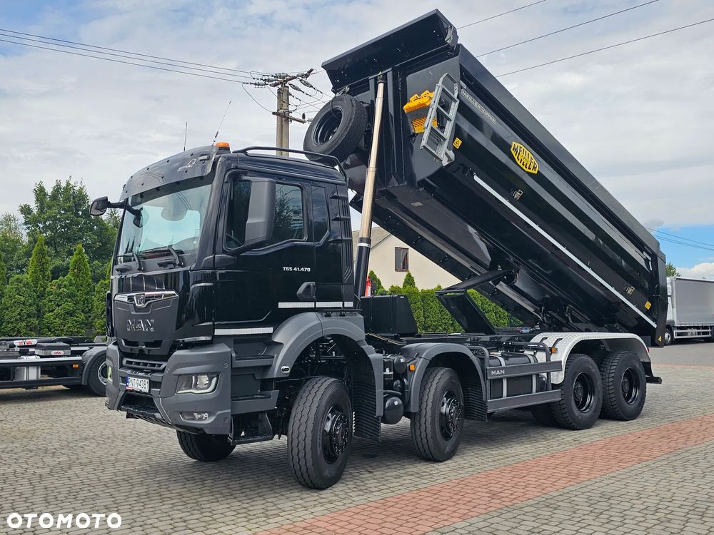 MAN TGS 41.470 8X8 WYWROTKA MEILLER KIPPER SALON PL Przeb.tylko 62tyś.km - 14