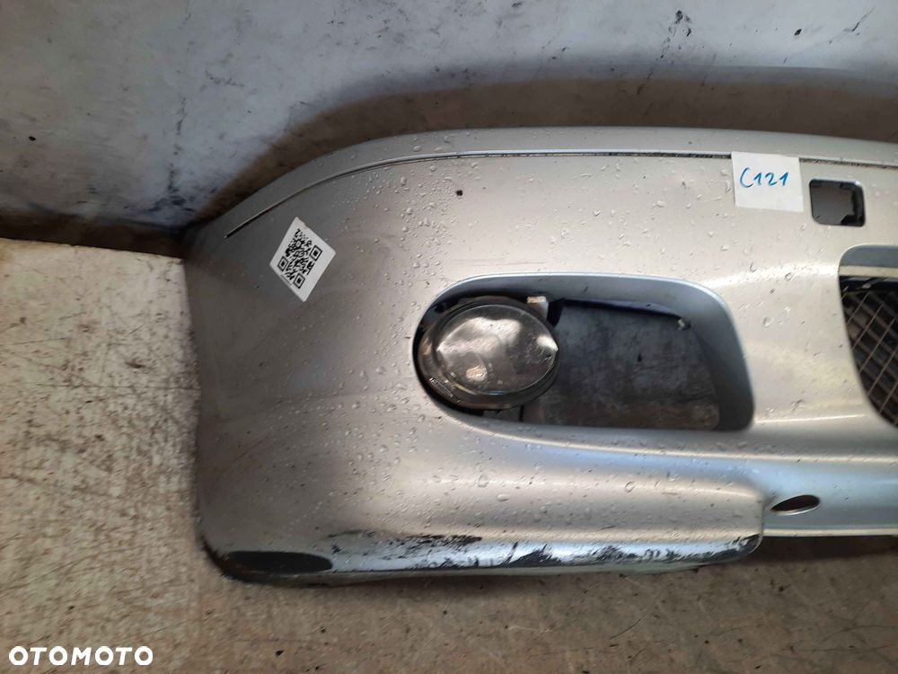 ^ ZDERZAK PRZÓD PRZEDNI BMW E46 SERIA 3 III COUPE M PAKIET TITANSILBER SREBRNY HALOGENY - 6