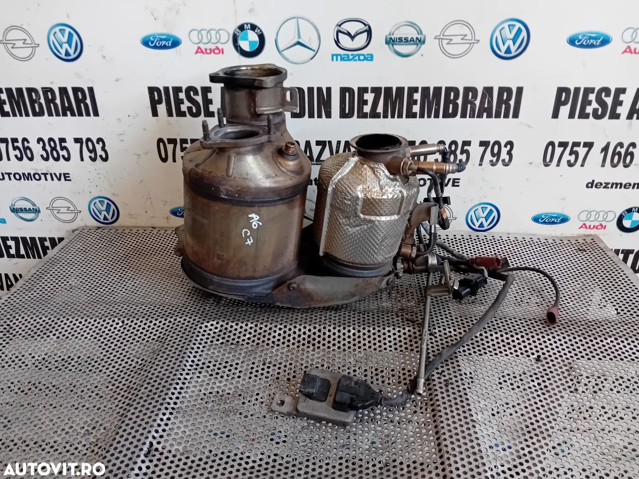 Filtru Particule DPF Audi A6 C7 A4 B9 A5 Q5 Q3 2.0 Tdi Motor CNH Euro 5/6 Cod 04L131765AG 2012-18 - 1