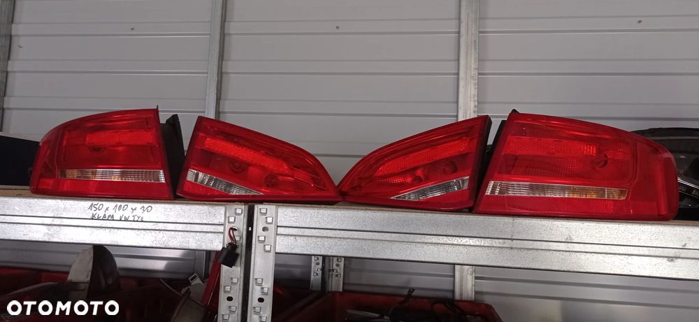 Audi A4 B8 sedan lampa tylna lewa prawa komplet