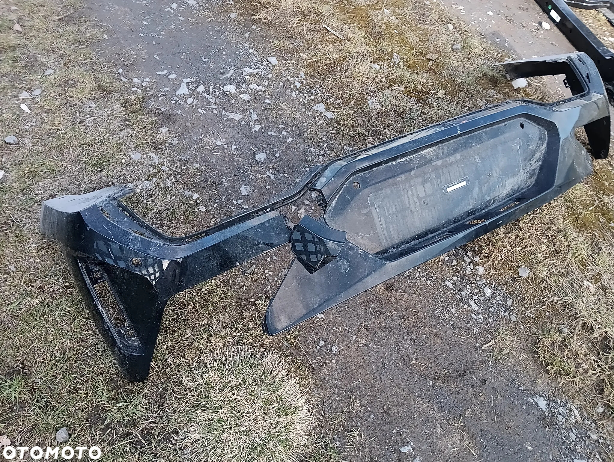 bmw x4 g02 x3 g01 m-pakiet dokladka spojler zderzaka tyl tylni tylny 8081898 - 3