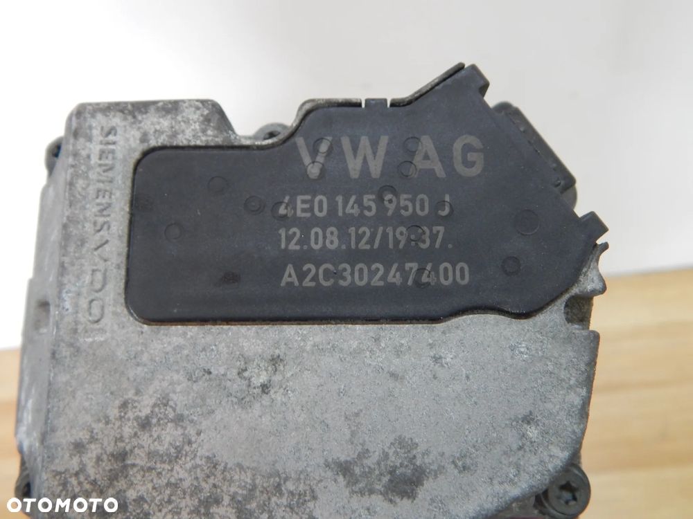 Przepustnica 4E0145950J 3.0 TDI Audi A8 D3 Q7 4L Touareg cayenne A6 phaeton 03-12 Łuków części - 4