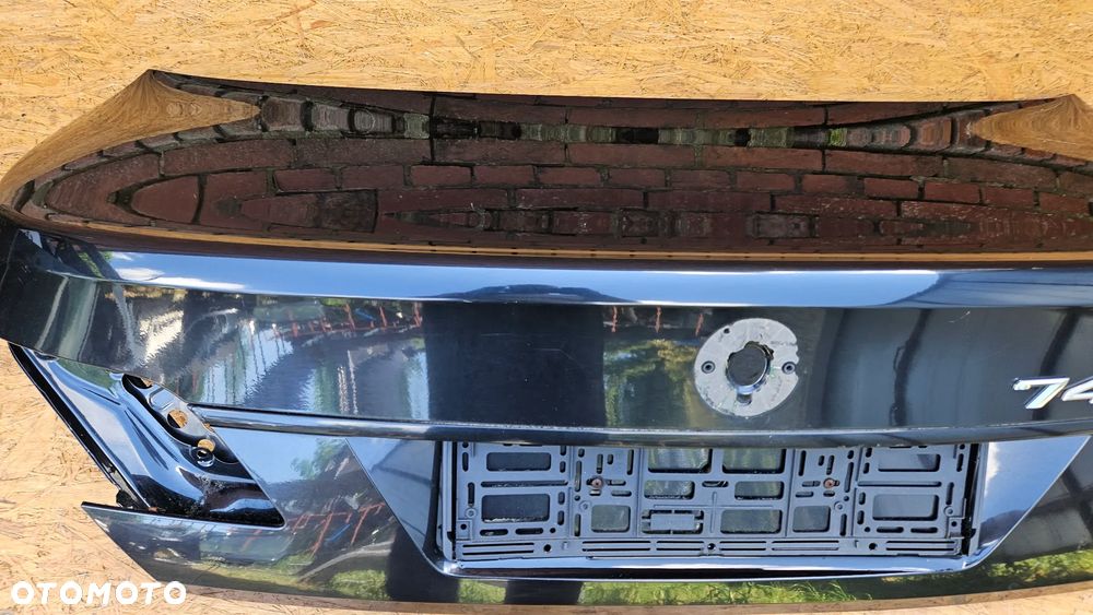 BMW 7 E65 LIFT Klapa bagażnika Czarna SCHWARZ 2 668 - 8