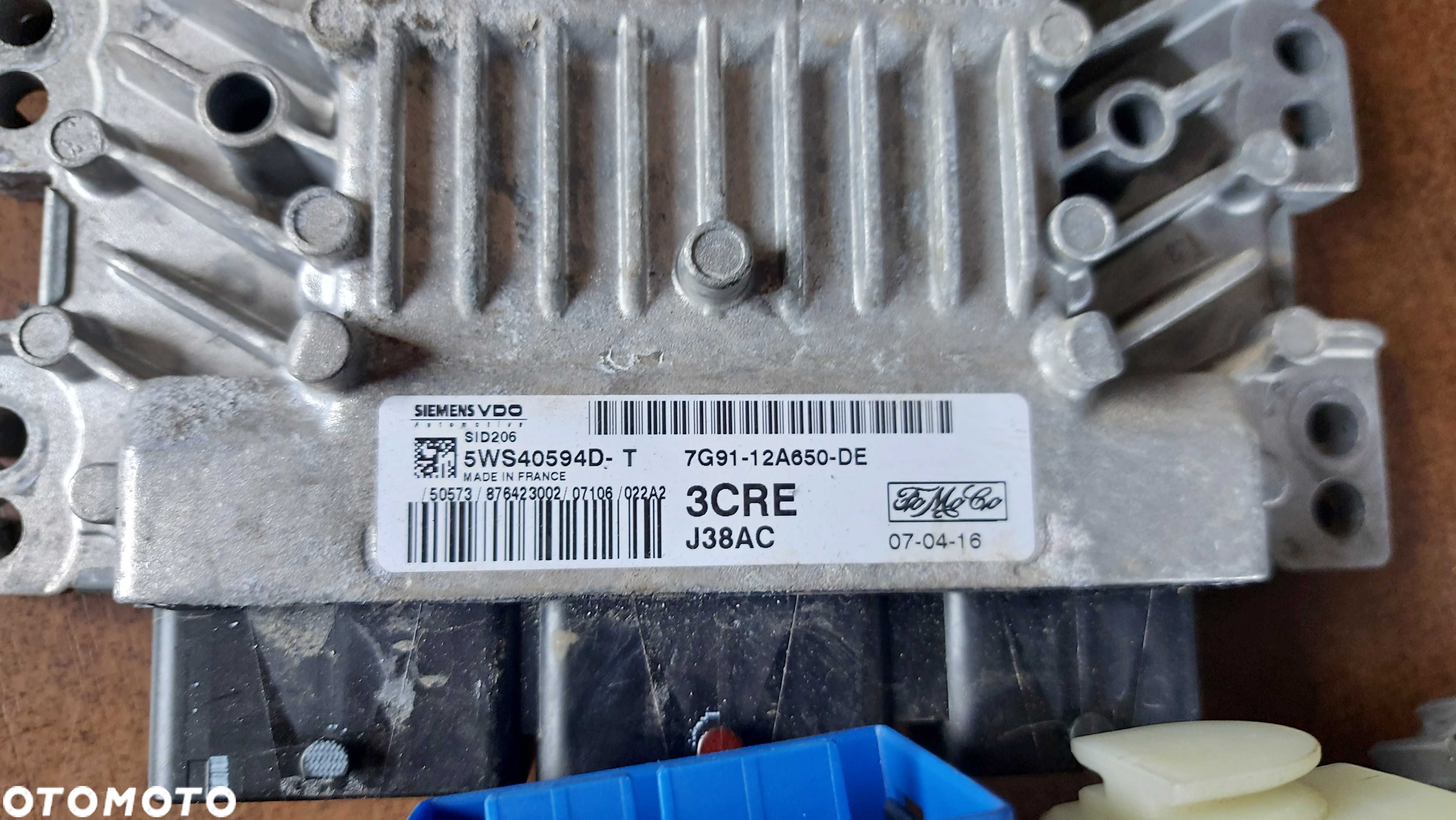 Zestaw startowy Ford mondeo MK4 TDCI 7G91-12A650-DE FV - 2