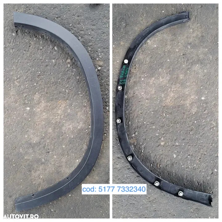 Ornament ornamente trim trimuri pasaj aripa bandou dreapta fara spate suport centrala bara spate suport intercooler priza aer frana suporti inferiori tragar trager bmw X1 X6 Seria 1 2 3 4 5 6 7 - 4