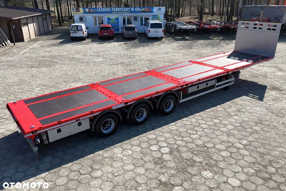 Inny Platforma pod LOWDECK -MEGA - siodło 950mm, osie BPW, kontenery ADR EX3 ! - 5