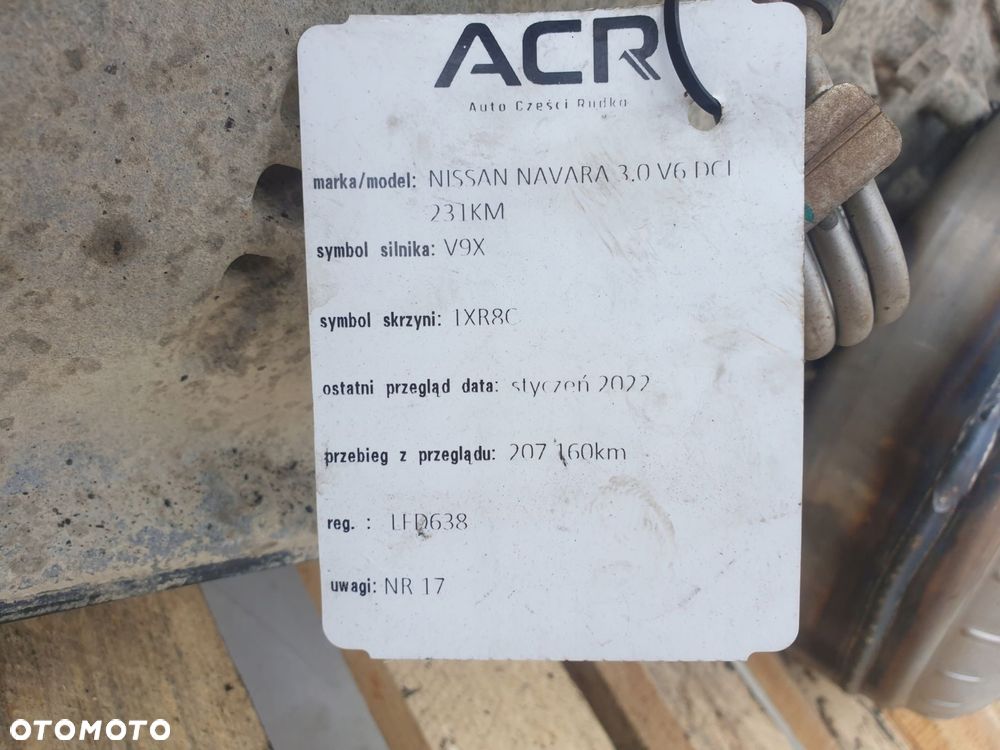 Nissan Pathfinder III IV R51 R52 3.0 V6 DCI REDUKTOR SKRZYNI BIEGÓW 1XR8C - 3