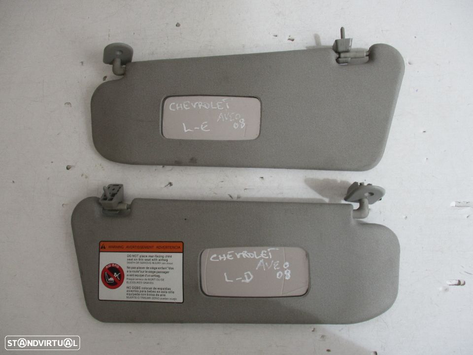 Palas Sol Chevrolet Aveo 2008 - 1