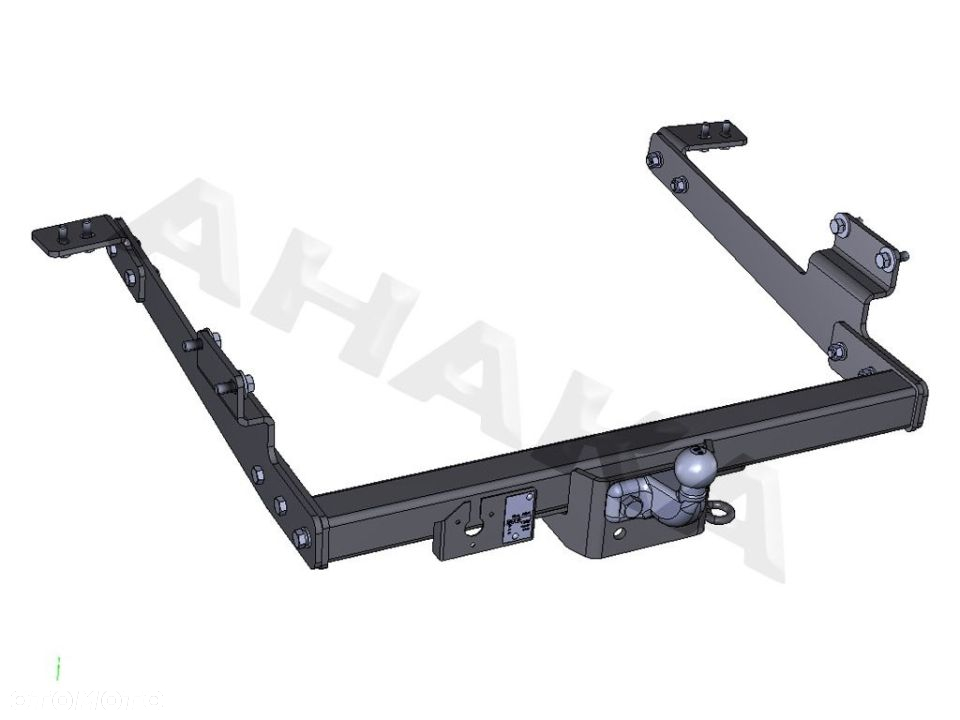 Hak Holowniczy Odkręcany Do Nissan Interstar Furgon, Bus 2002-2010 - 4