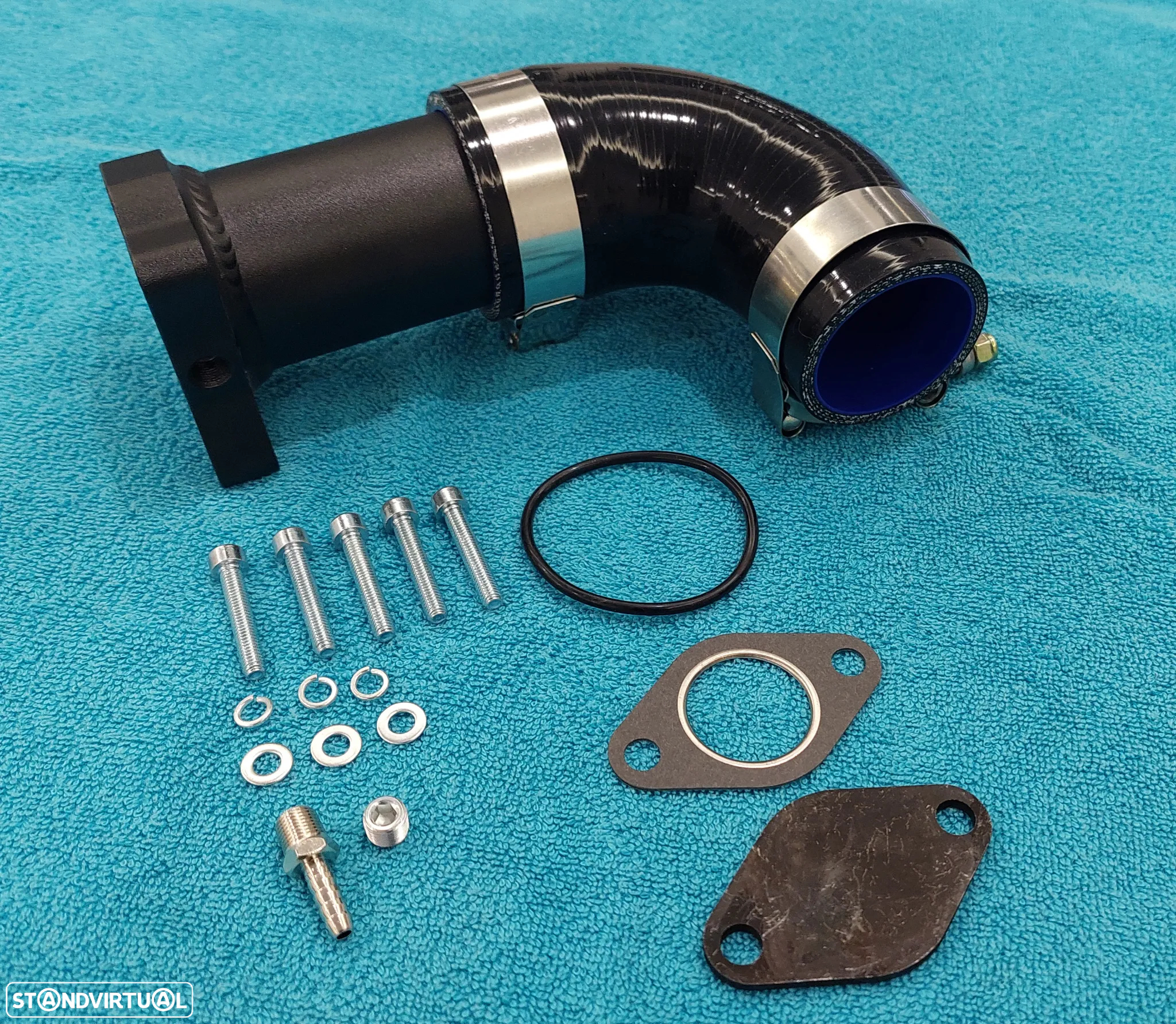 Kit Anulação Supressor EGR Audi A4 B6 - 57mm preto - 2