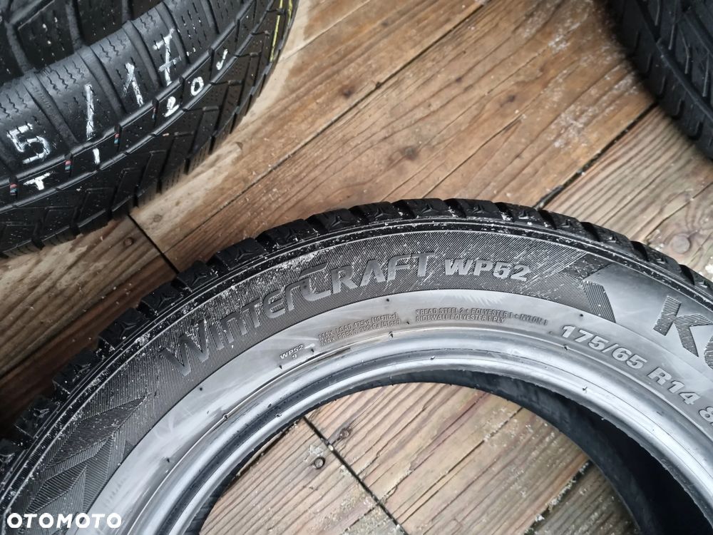 Opona Kumho WinterCraft WP52 175/65R14 82 T 2024r, 1x6,8mm bdb stan - 6