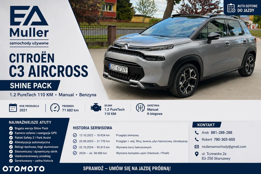 Citroën C3 Aircross PureTech 110 Stop & Start OPF SHINE - 2