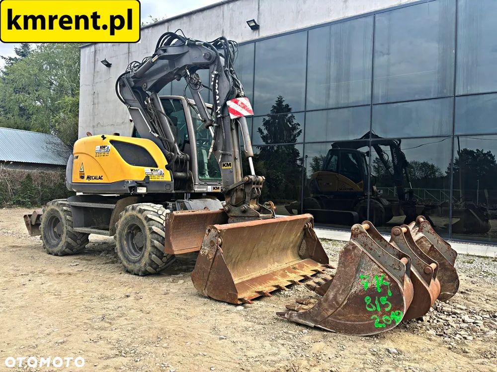 Mecalac 714 MW KOPARKA KOŁOWA 2012r. | MECALAC 12 MTX MXT 15 9 11 VOLVO 140 JCB 145 CAT 313 LIEBHERR 910 914 - 5
