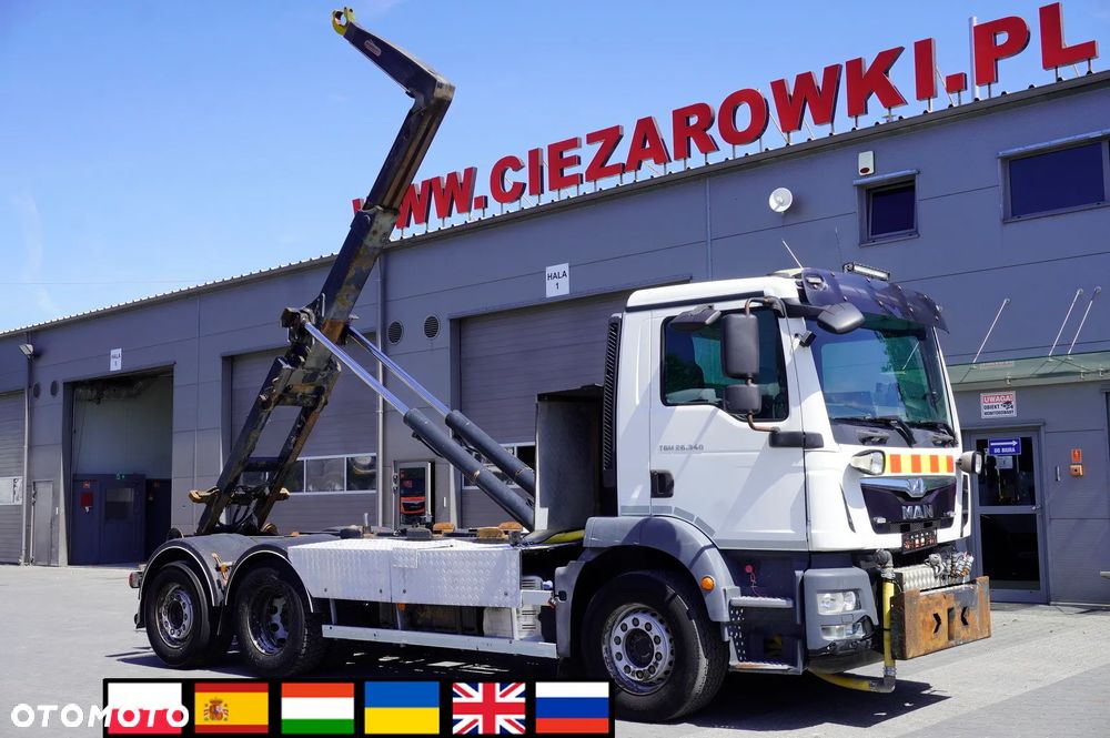 MAN TGM 26.340 6x2 E6 / Hakowiec Hydrolift - 1