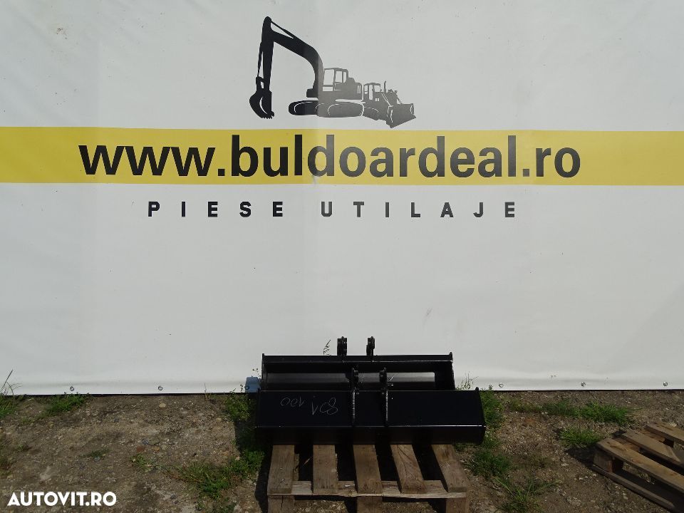 Cupa taluz 1500 mm buldoexcavator JCB 3Cx,  Noua - 1