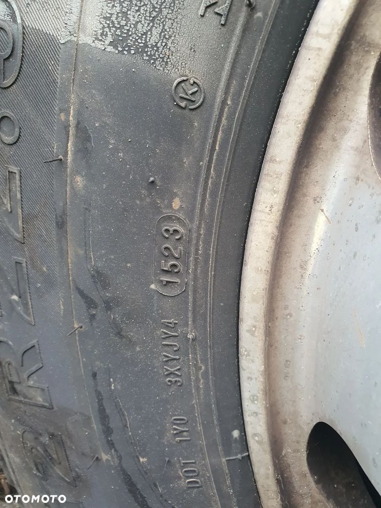 Koło alufelga Alux przód z oponą Kumho 12R22.5 KRA50 2023r. dobry bieżnik 152/149L - 2