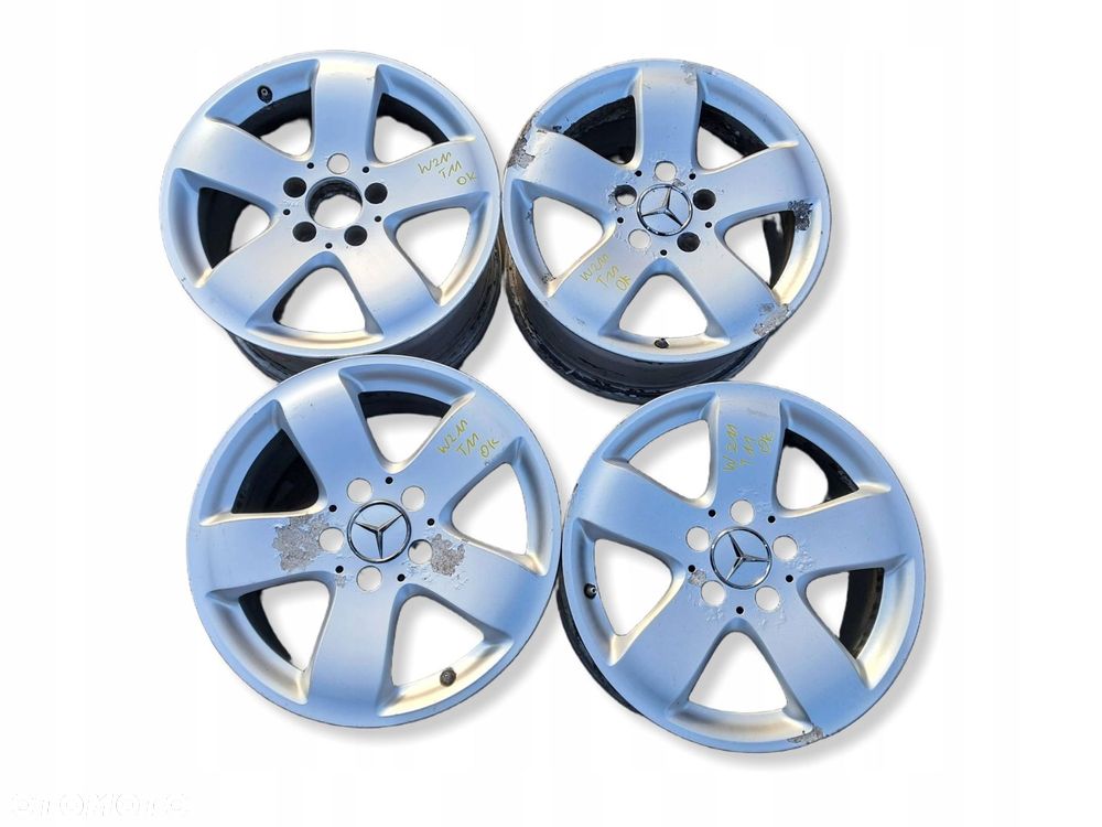 mercedes-benz e klasa w211 felgi aluminiowe 16" oryginał a2114014502 - 1
