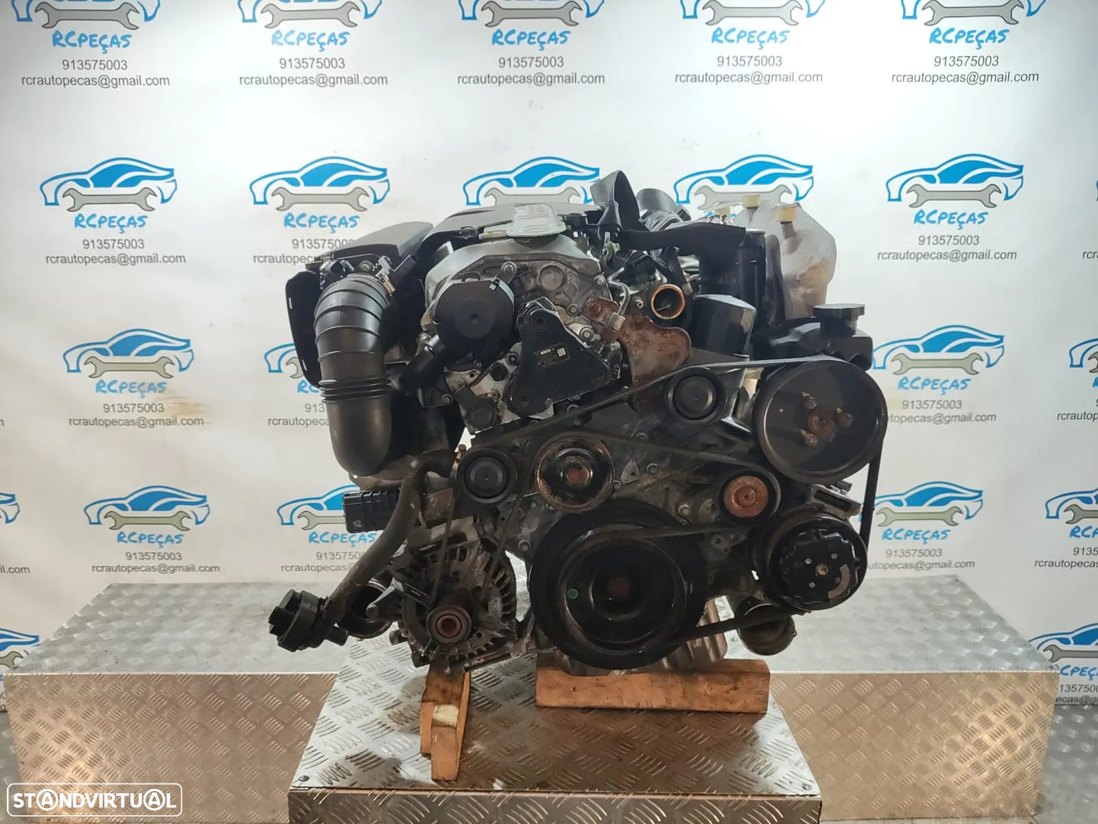 MOTOR COMPLETO 320CDI 24V 204CV 648961 MERCEDES BENZ CLASS E W211 W220 - 5