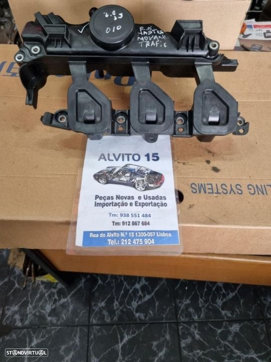 coletor de admissão Renault Trafic, Opel Vivaro, Renault Molvano - 1