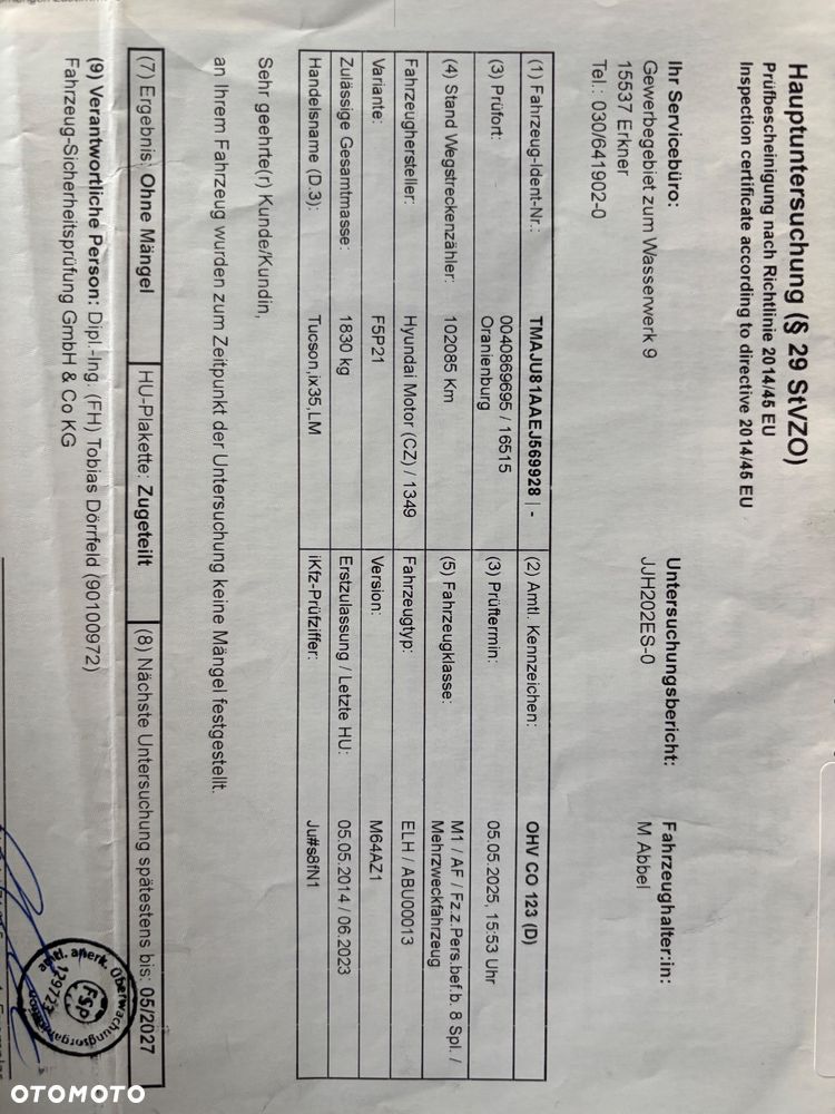 Hyundai ix35 blue 1.6 2WD Finale Silver - 38