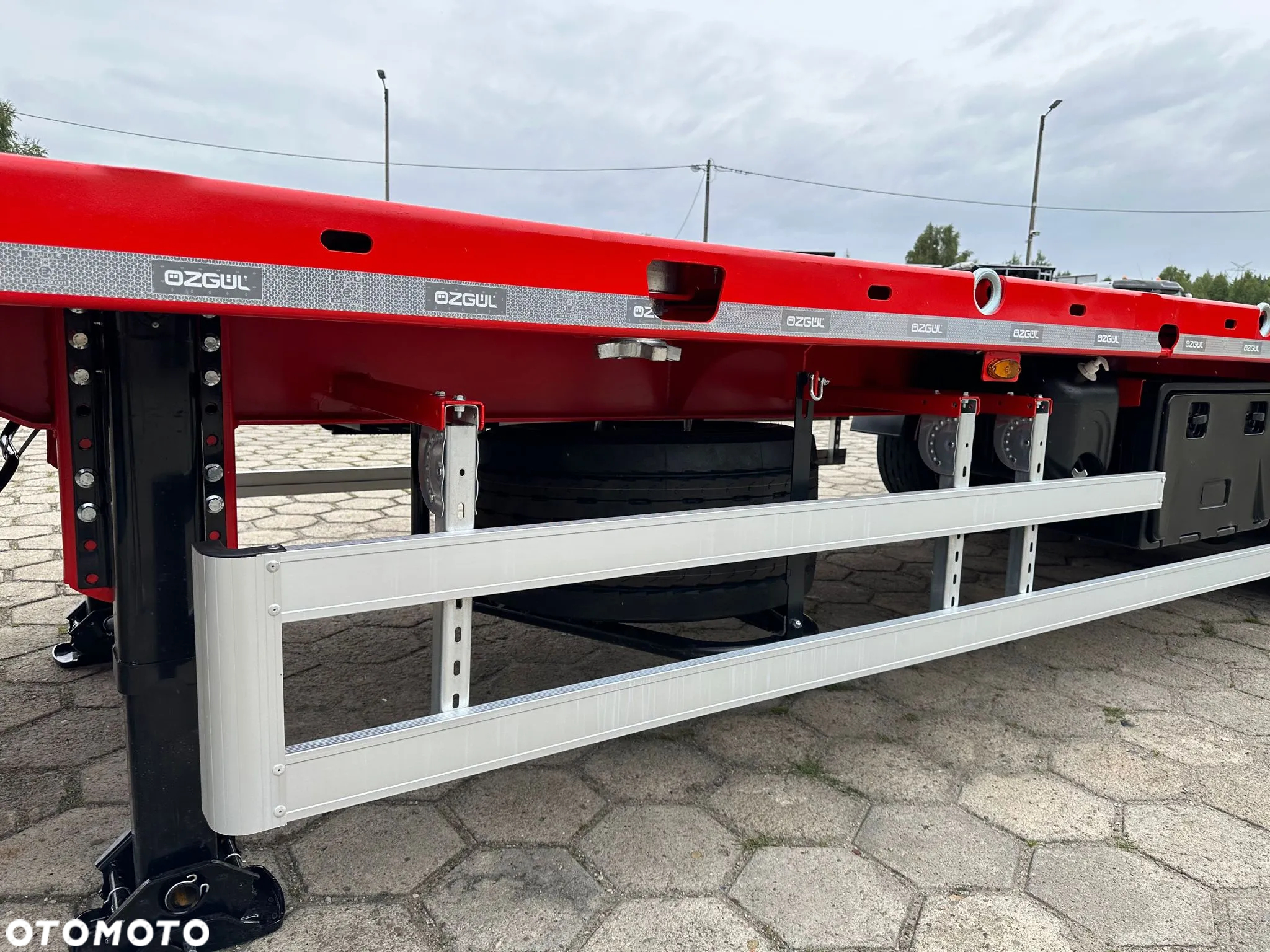 Inny MEGA TRAILERS Platforma pod LOWDECK - siodło 950mm, osie BPW, kontenery ADR EX3 ! - 8