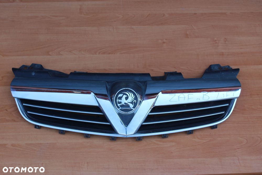 ATRAPA GRILL MASKI OPEL ZAFIRA B LIFT CHROM LIFT ANGLIK VAUXHALL ORYGINAŁ