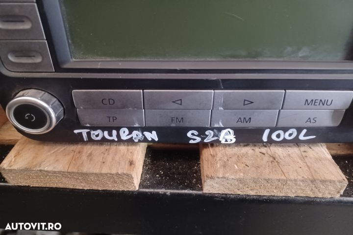 Radio cd 1K0035186R Volkswagen VW Touran 1 [facelift] [2006 - 2010] M - 1