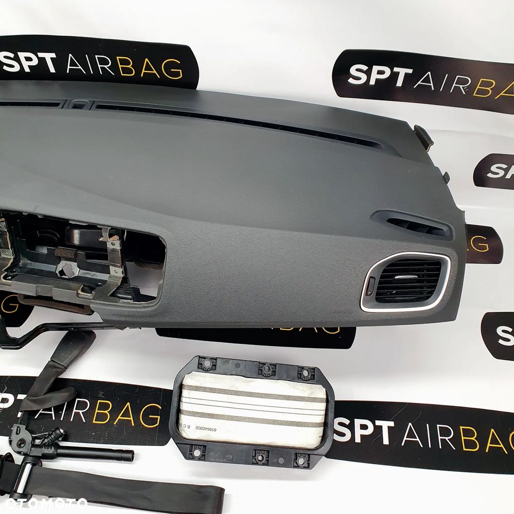 VOLVO V60 S60 DESKA ROZDZIELCZA KONSOLA KOKPIT PULPIT PODUSZKI AIRBAG AIR BAG PASY KIT SET - 3