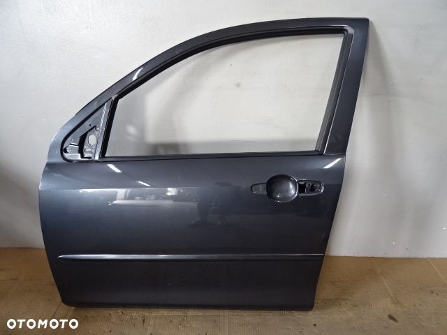 DRZWI LEWY PRZÓD LEWE PRZEDNIE MAZDA II 2 HB 5D 03-07 LAK:12R NR1127 - 1