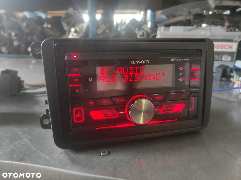 RADIO KENWOOD DPX-M3100BT BLUETOOTH ZESTAW GŁOŚNO MÓWIĄCY VW AUDI SEAT SKODA WYSYŁKA !!!! - 3