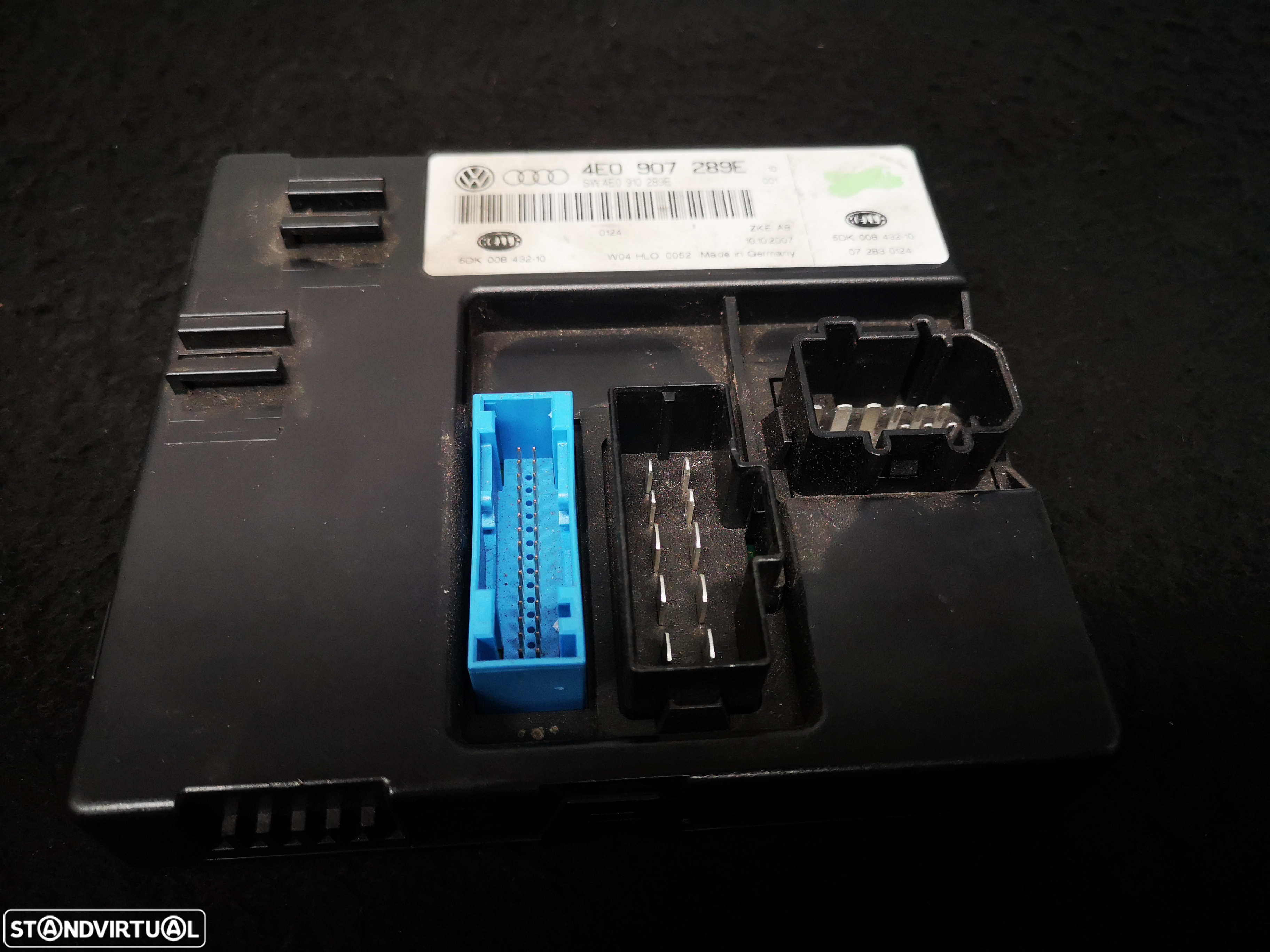 Centralina modulo  confort Audi a8 d3 4e0 2003-2009 (3x no estoque) - 3