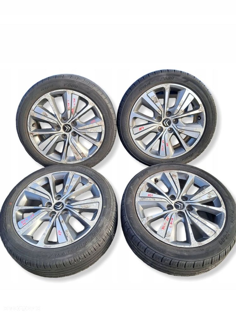 citroen c4 grand picasso ii felgi aluminiowe 5x108 e50 9677090377 - 1