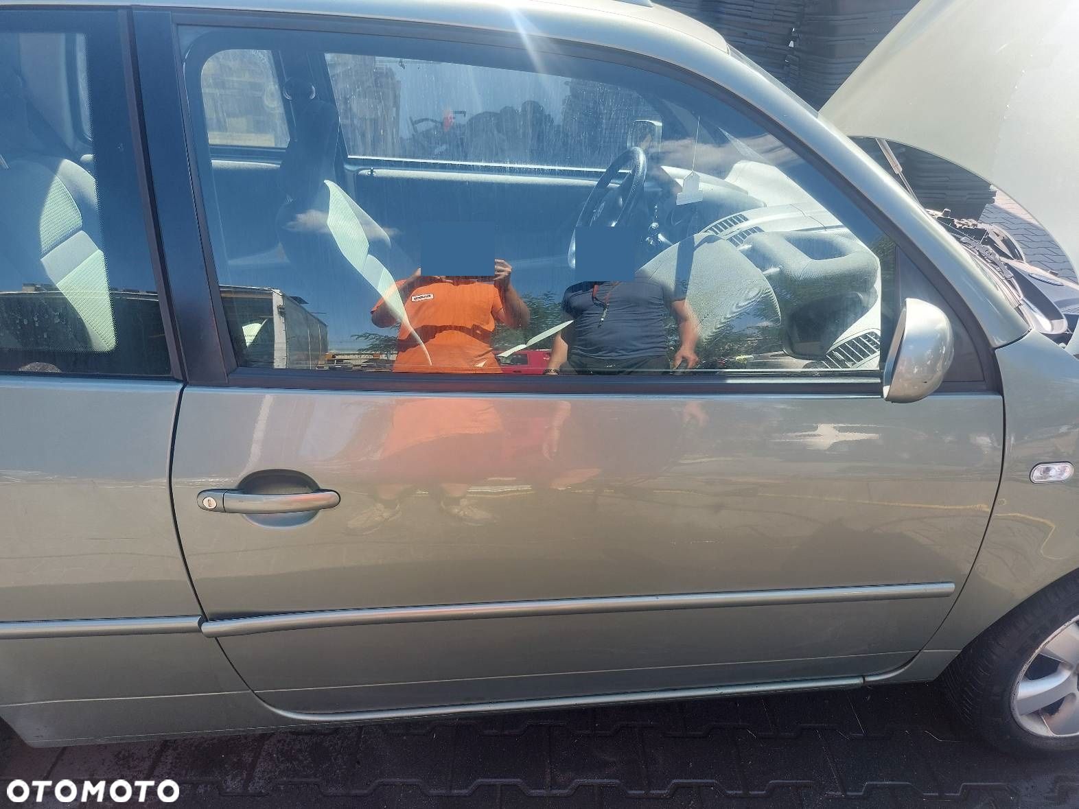 DRZWI KOMPLETNE PRAWY PRZÓD HB 3D VW LUPO I LA6W 98-05r - 1