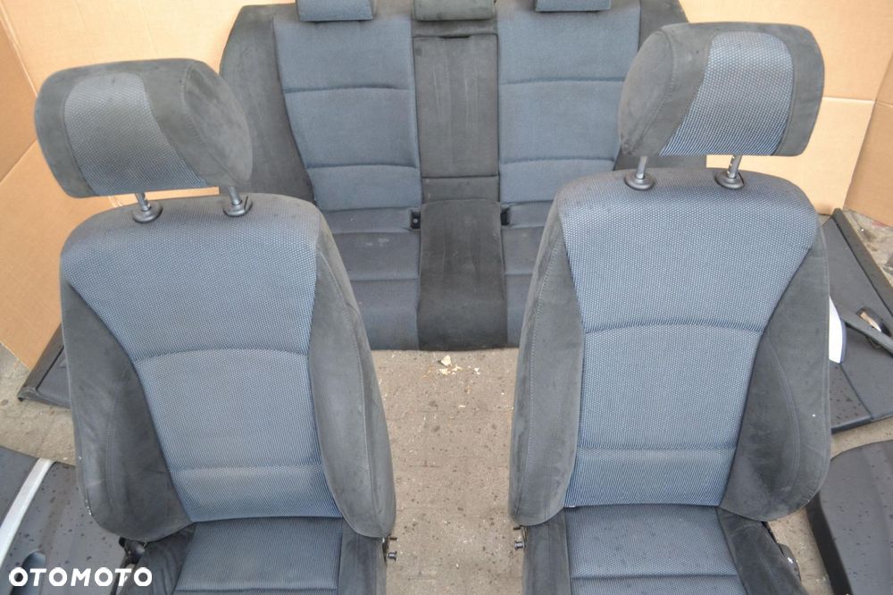 BMW E90 FOTELE KANAPA OPARCIE BOCZKI ALCANTARA SPORTSIZE MPAKIET KOMPLET - 13