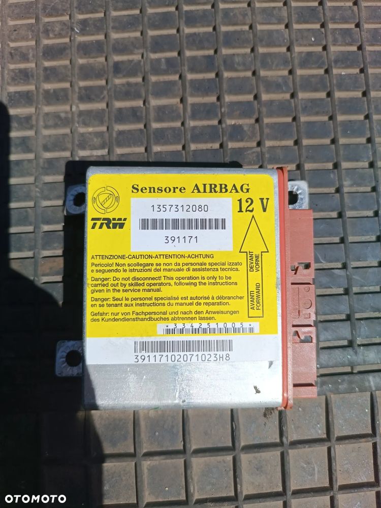DUCATO III BOXER II JUMPER II  06-14  sensor moduł poduszki powietrznej AirBag 1357312080 (2SZT) - 1