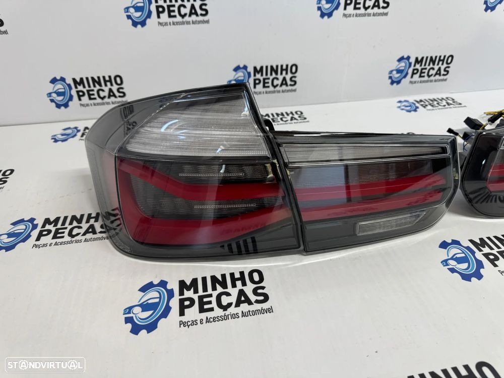 Farolins Traseiros BMW Série 3 (F30) Look M3 escurecidos - 5