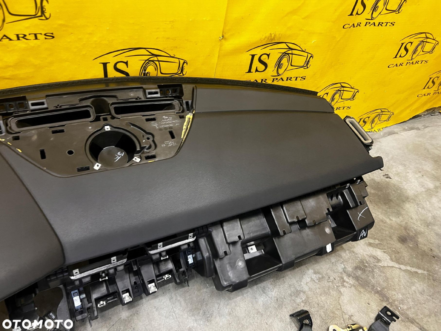 DESKA KONSOLA AIRBAG PODUSZKI 4X PASY NAPINACZE RANGE ROVER VELAR L560 HUD - 3