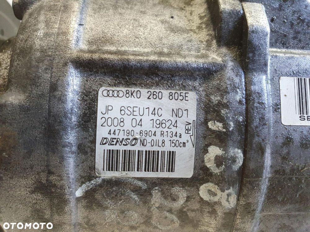 SPRĘŻARKA KLIMATYZACJI Audi A4 B8 2.0 TDI _ pompa 8K0260805E - 2