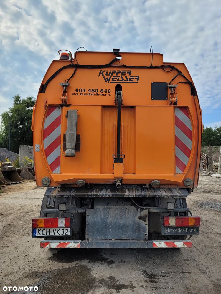 Mercedes-Benz AXOR Zamiatarka drogowa Johnston, Kupper Weisser - 3